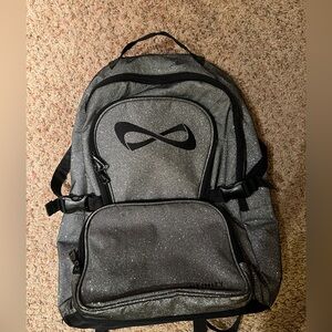 Nfinity sparkle bag with black logo